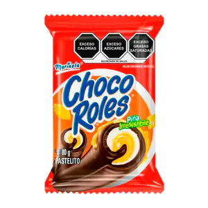 Chocoroles marinela, pastelito de chocolate con relleno de mermelada …