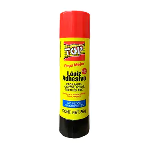 1pza lápiz adhesivo top pegamento en barra, 36g / 010541