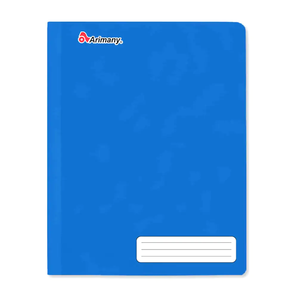 Libreta - cuaderno cosido profesional arimany con 100 hojas de cuadro chico, variedad 