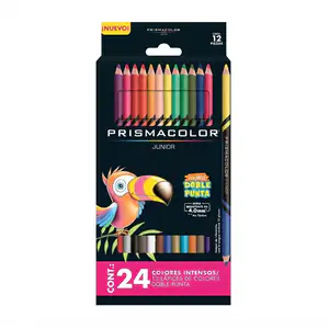 Caja con 12 lápices de colores prismacolor junior intensos con doble …