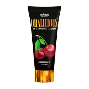 1pza lubricante oralicious para orales con sabor a cereza, efecto est…