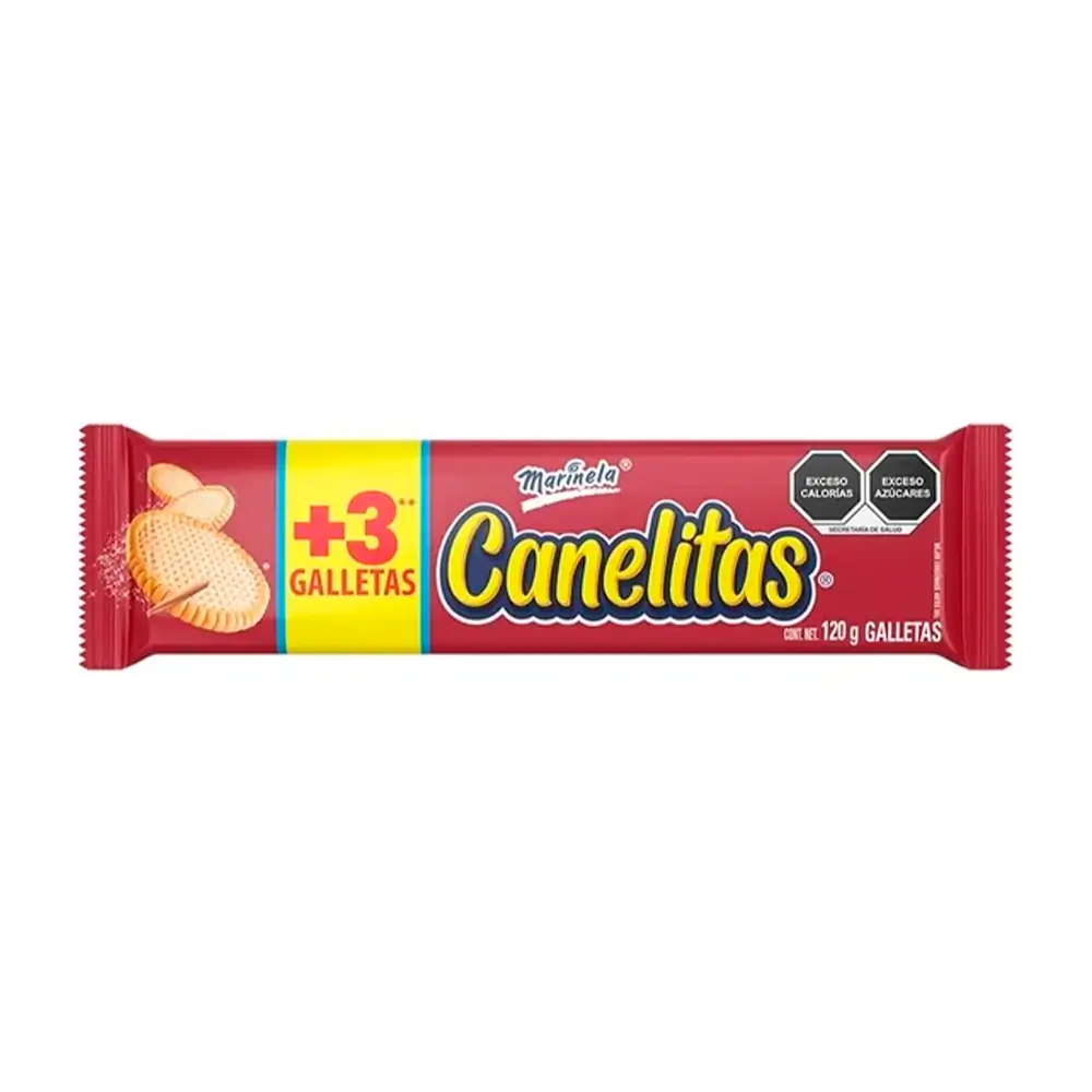 Galletas canelitas espolvoreadas con azúcar, 120g / 022801