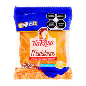 1pza madalena tia rosa pan dulce hecho con mantequilla, 44g / 039618
