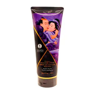 Crema corporal para masaje erótico con sabor y aroma a frutas exotica…