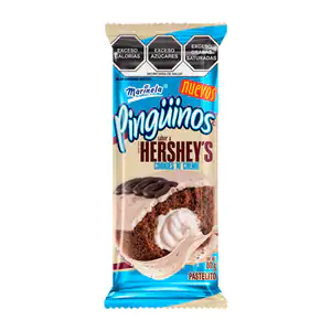 Pingüinos marinela sabor hershey´s cookies n creme, 80g / 050880