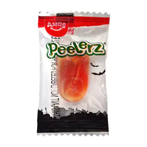 1pza Gomitas peelerz con forma de partes del cuerpo con sabor a fresa…