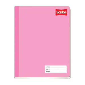 Cuaderno cosido forma francesa scribe con 100 hojas de cuadro grande,…