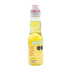 Bebida japonesa ramune hata gasificada con sabor a piña de 200ml / 11…
