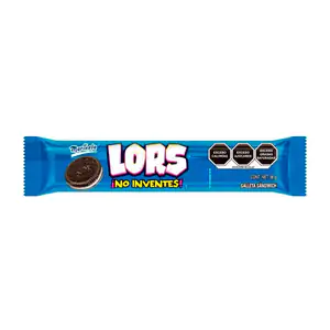 Galletas lors marinela, galleta de chocolate con relleno cremoso, 98g…