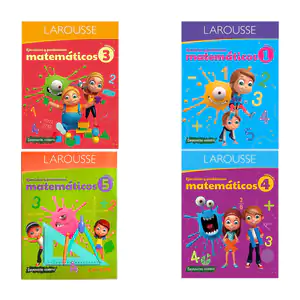 Libro de ejercicios matemáticos larousse para primaria con distintos …