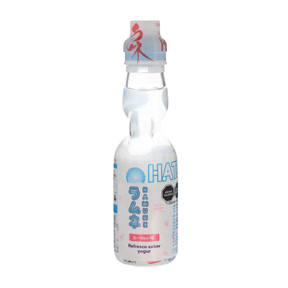 Bebida japonesa ramune hata gasificada con sabor a yogurt de 200ml / 190919
