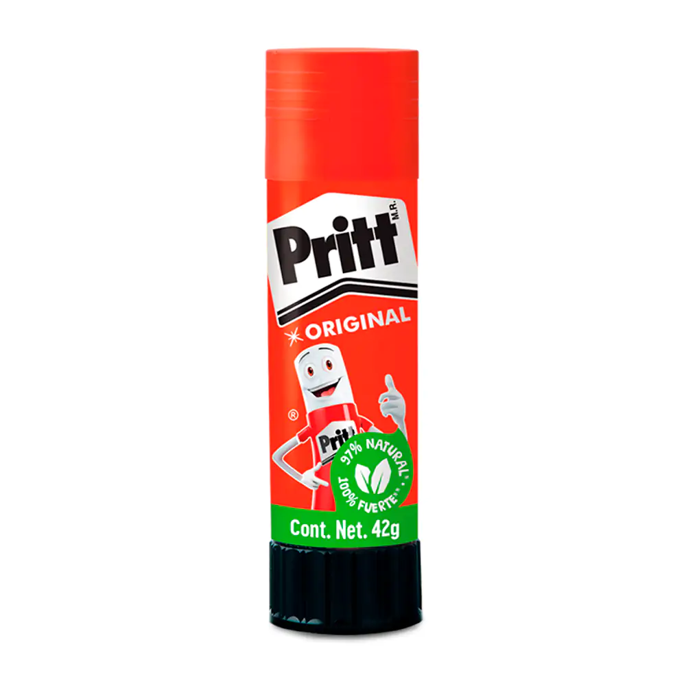 1pza Pegamento lapiz adhesivo en barra pritt de 42g / 2020