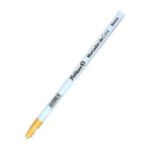 1pza lápiz de cera pelikan en color blanco
