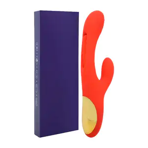 Dildo consolador 2en1 con estimulante femenino 10 velocidades, textur…