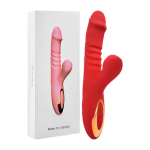 Dildo consolador 2en1 con estimulador femenino, 10 velocidades c/u, 2…