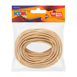 Paquete con ligas scool bandas elásticas de hule natural, no.18, 80g