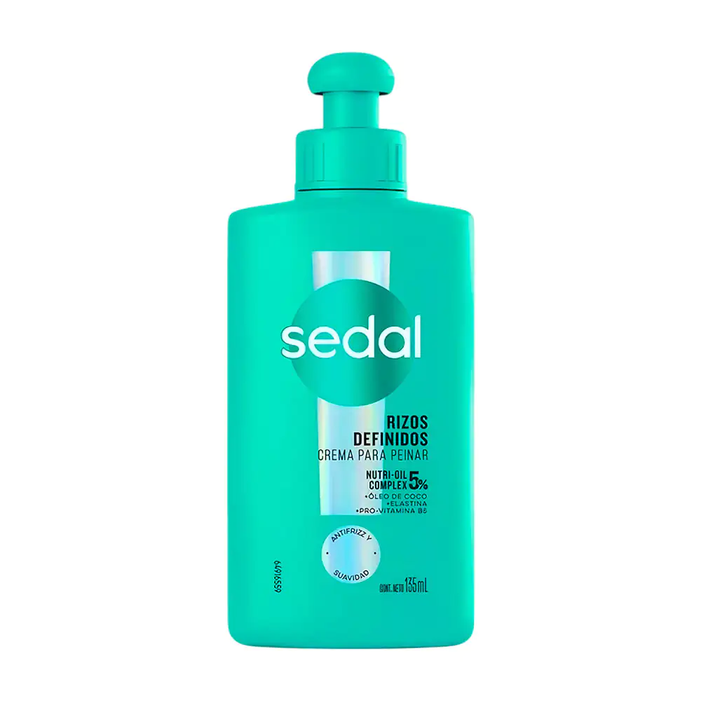 Crema para peinar sedal para efecto rizos definidos de 135ml