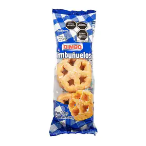 Paquete con 6 bimbuñuelos bimbo, espolvoreados con azúcar, 99g / 4726…