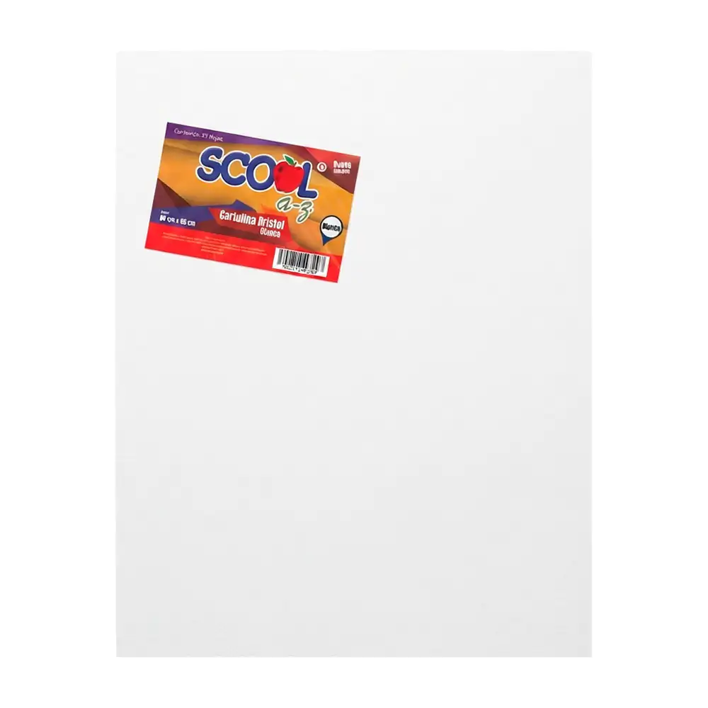 Paquete scool con 500 hojas de papel bond tamaño carta con 92% de bla…