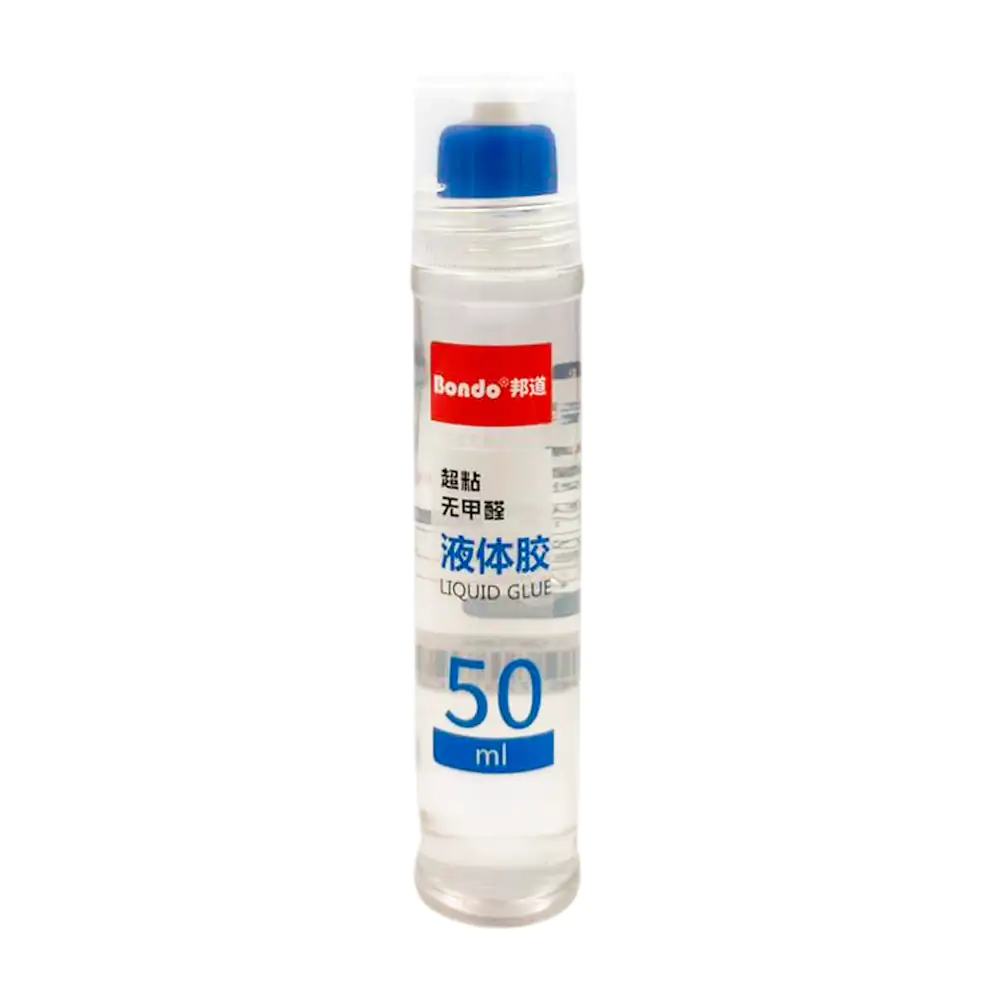 Pegamento liquido escolar 50ml, transparente para papel / 50-49-2