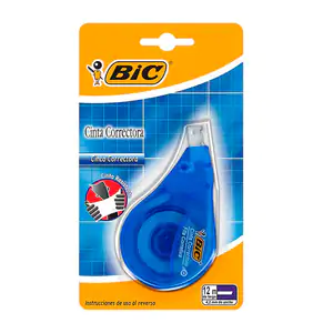 Corrector bic en cinta de 12mts de largo y 4.2mm de ancho / 505230 / …