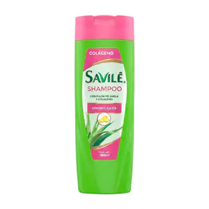 Shampoo savilé con pulpa de sábila y biotina colágeno control caída, …
