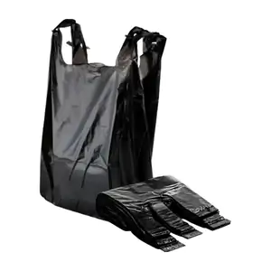 Paquete de 1kg, bolsa de plástico en forma de camiseta tamaño chico /…