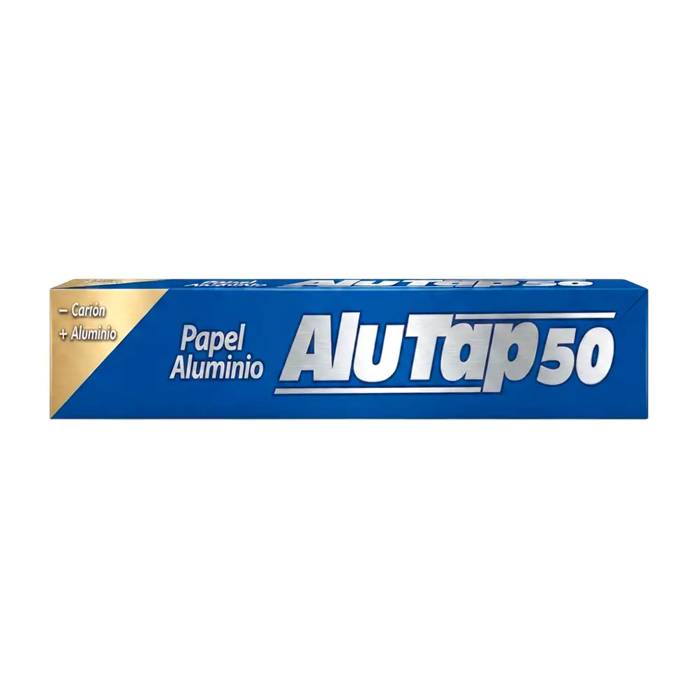 Rollo de papel aluminio alu tap de #50 / 640061