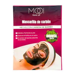 Paquete con 10 mascarillas faciales exfoliantes mooi con extracto de …