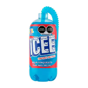 1pza bolis tanquesito icee sabor frutal, 180ml, variedad de sabores /…
