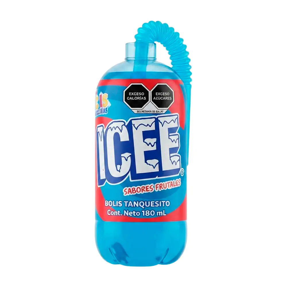 1pza bolis tanquesito icee sabor frutal, 180ml, variedad de sabores / 810276