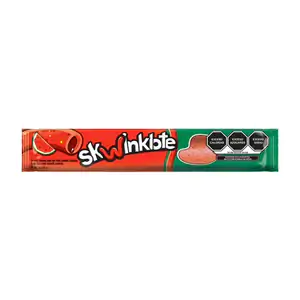 1pza Skwinklote gomita en tira enchilada con relleno sabor sandía, 40g