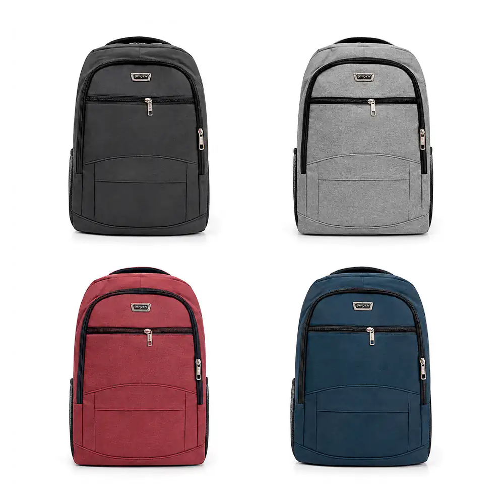 Mochila de 3 compartimentos jingpin con 2 redes laterales, variedad /…