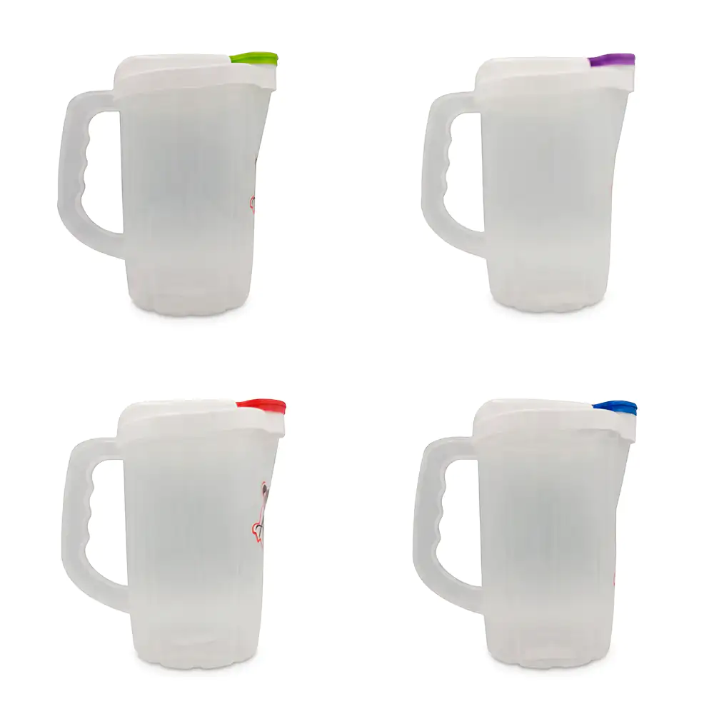 Jarra pequeña salsera aitana de plástico transparente de 800ml, varie…