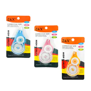 Blíster con corrector en cinta tipo despachador, variedad de colores
