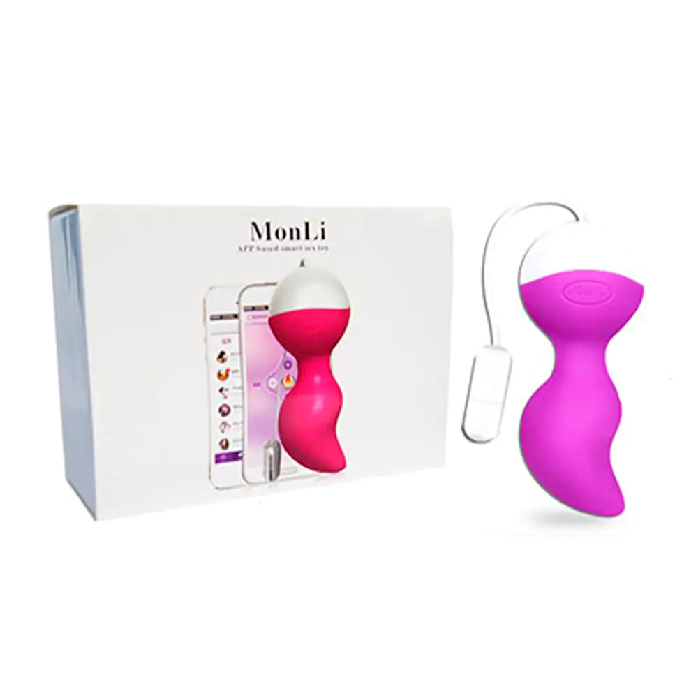 Estumilador femenino interno con diseño curvo suave, 10 velocidades + aplicación, variedad de colores