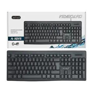 Teclado aoas alámbrico de alta resistencia con sistema de teclas sile…
