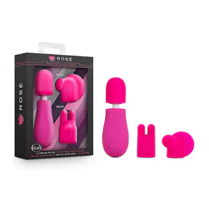 Vibrador estimulador femenino para chicas con puntas intercambiables,…