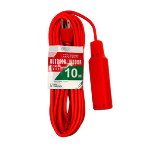 Extensión multiusos de 10m, 3 tomas de corriente, alta resistencia / …
