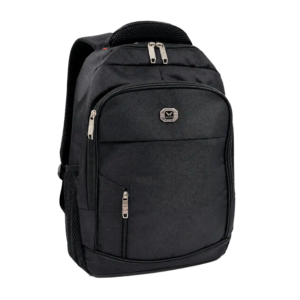 Mochila hui long con 3 compartimentos + 1 trasera y 2 redes laterales