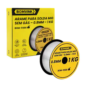Rollo de 1kg, alambre para soldar tipo micro alambre de 0.8mm de gros…