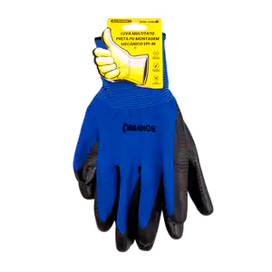 Par de guantes de seguridad con reforzamiento de plástico y diseño re…