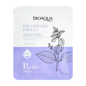 Mascarilla facial antienvejecimiento bioaqua con extracto de perilla,…