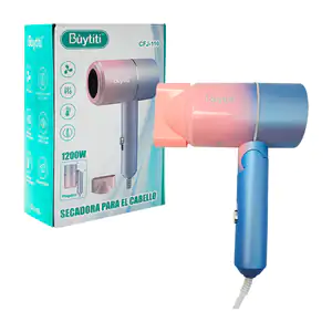 Secadora buytiti para cabello, 1200w de potencia y temperatura ajusta…