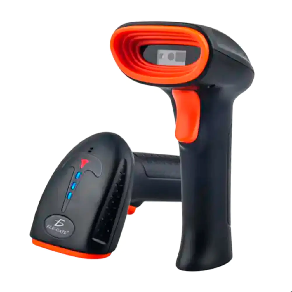 Pistola escáner - lectora de códigos de barras y qr con conexión blue…