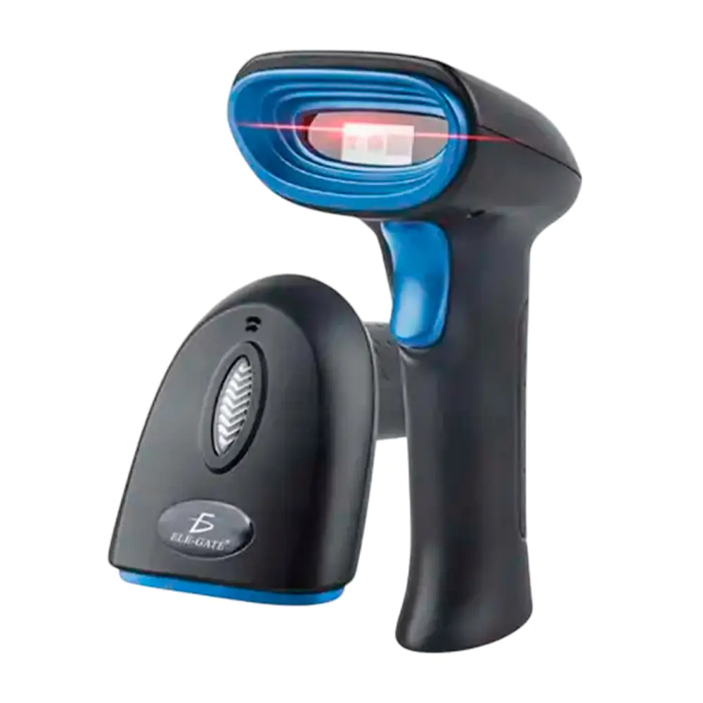 Pistola escáner - lectora de códigos de barras y qr con conexión inal…