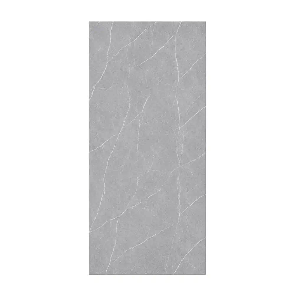 Rollo con papel tapiz de 120x290cm con estampado de mármol gris con d…