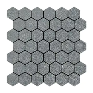 Paquete con 5 paneles adhesivos con diseño hexagonal para pared y efe…