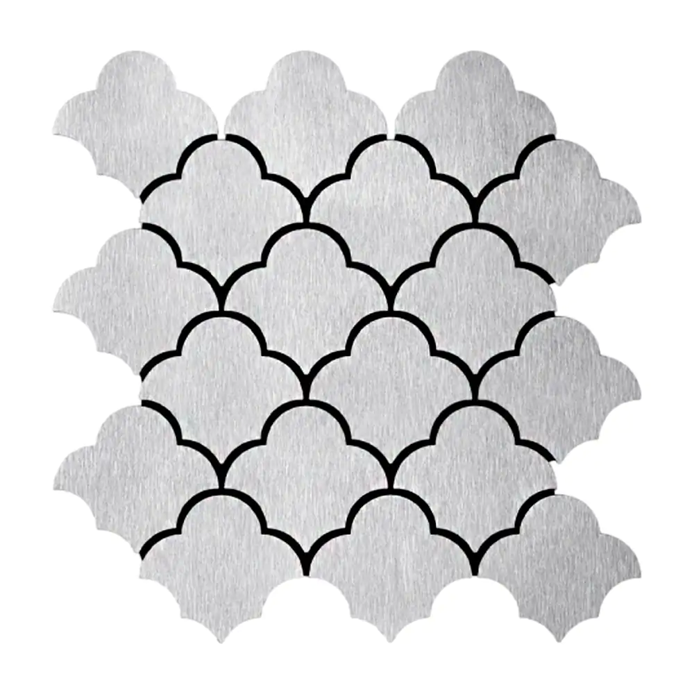 Paquete con 5 paneles adhesivos con diseño árabe y efecto mármol para…