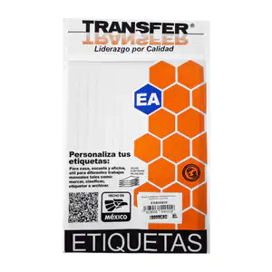 Paquete con 1512 etiquetas transfer de 8x20mm mini rectangulares en c…